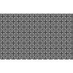 Naadloze geometrische zwart-wit patroon
