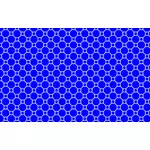 Sømløs geometrisk kunst blå linjemønster