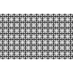 Geometrische patroon van zwart-wit