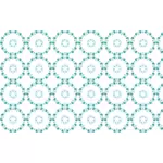 Blå cirkel vektor mönster