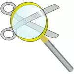 Поиск для клипарт значок векторное изображение