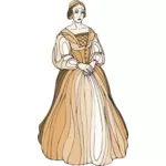 Lady Montague Zeichnung
