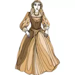 Mittelalterliche Prinzessin Bild