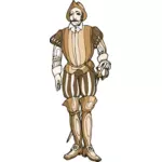 Middeleeuwse soldaat afbeelding