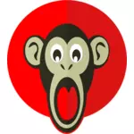 Järkyttynyt apina