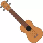 Yksinkertainen ukulele-ääriviiva