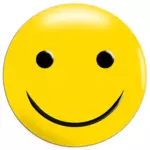 Eenvoudige gele smiley