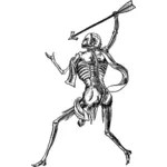 Guerriero scheletro