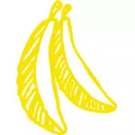 스케치 된 바나나