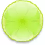Groene citroen segment