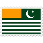 Azad Kashmir flaga stempel