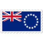 Cook-Inseln Flagge Stempel