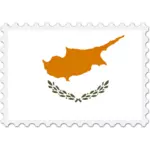 Kypros flagg stempel
