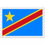 Demokratiska republiken Kongo flagg