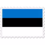 Estland Flagge Stempel