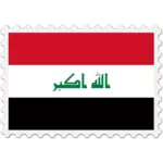 Irák vlajka razítko