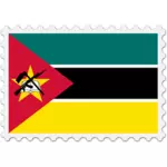 Mosambická vlajka razítko