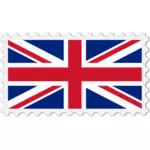 Великобритания флаг штамп