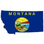 Simbolo di stato del Montana