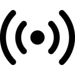 Audio signal vector silhouette