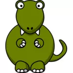 Cartoon afbeelding tyrannosaurus rex