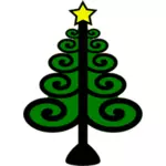 Vector de la imagen del árbol de Navidad