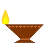 Svatá indické lampa