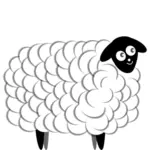 Puszyste owiec