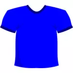 Mavi T-shirt vektör küçük resim