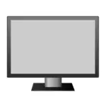 ציור וקטורי טלוויזיה LCD
