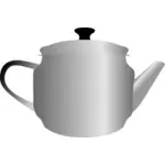 Чай горшок векторное изображение