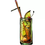 Cocktail di alba di tequila