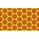 Orange tessellation bakgrund