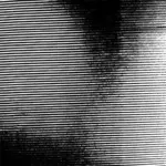 Vector afbeelding van het kijken door een grille