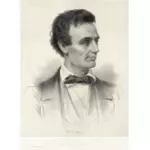 Presidentiële kandidaat Abraham Lincoln 1860
