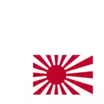 Japanische Flagge variation