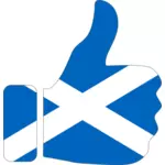 スコットランドのための親指