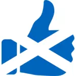 Thumbs Up Skotlandia