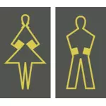 Ikony Symbols WC