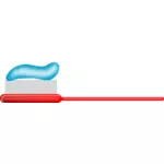 Imagen vectorial de cepillo de dientes