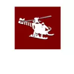 Imagen vectorial de helicóptero