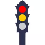 إشارة المرور الحمراء والصفراء