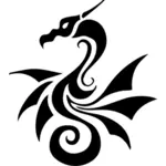 Seahorse tatuering