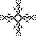 Tribal cross afbeelding