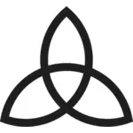 Triquetra drawing
