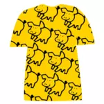 돼지-패턴 티셔츠