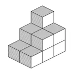 Cuburi de înalt vector de desen