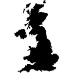 UK silhouette