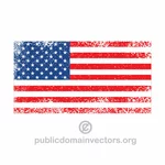 Amerikanska vektor flagga