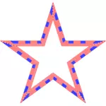 USA flagga Star